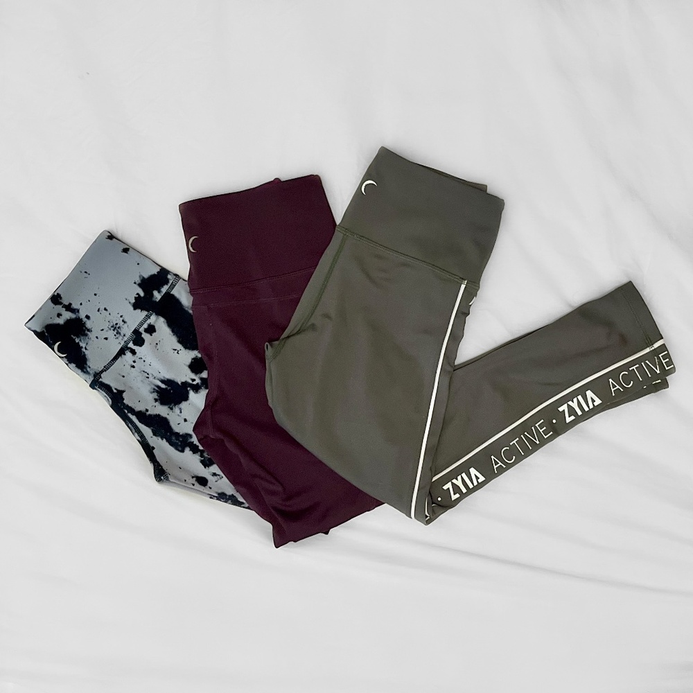 Zyia 7/8 Legging Bundle